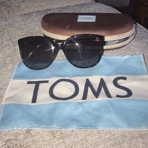 TOMS sunglasses.